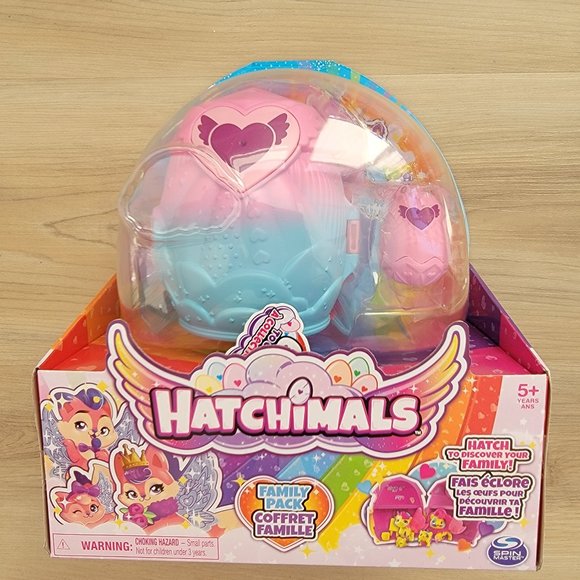 HATCHIMALS CollEGGtibles Family Pack Home Playset, 3 Characters + up to … - Picture 1 of 6
